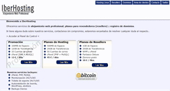 Desktop Screenshot of iberhosting.net