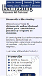 Mobile Screenshot of iberhosting.net